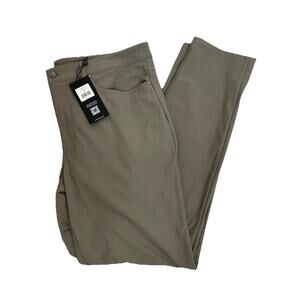Cuts Pants Men 36x34 Brown AO Jogger Tapered Stretch Performance Outdoor Pants